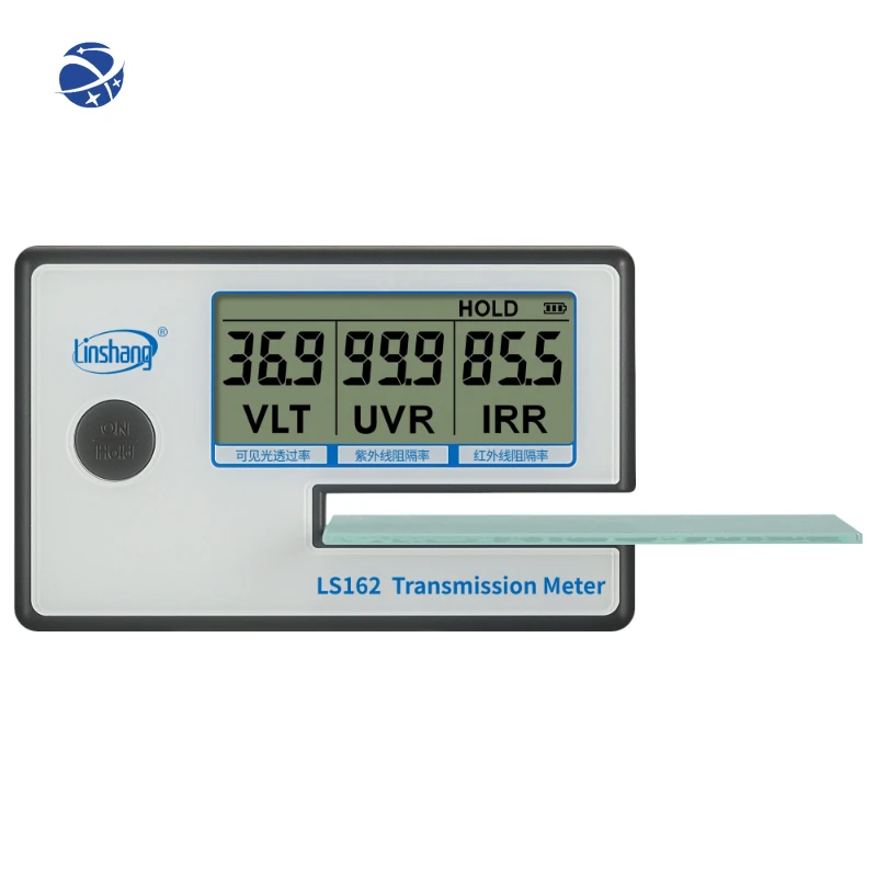 LS162 Window Tint Meter Solar Film Transmission Meter VLT UV IR Rejection Tester