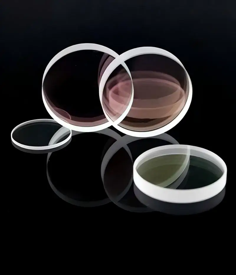 Lente protetora a laser 20*5, resistente ao calor, resistente à corrosão, com transmitância de luz de até 99,9%