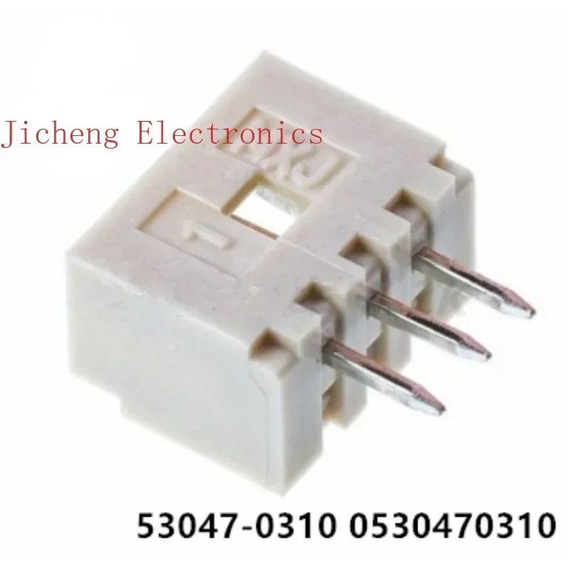 10PCS CONNECTOR 53047-0310 0530470310 PITCH 1.25MM 3PIN STRAIGHT PIN