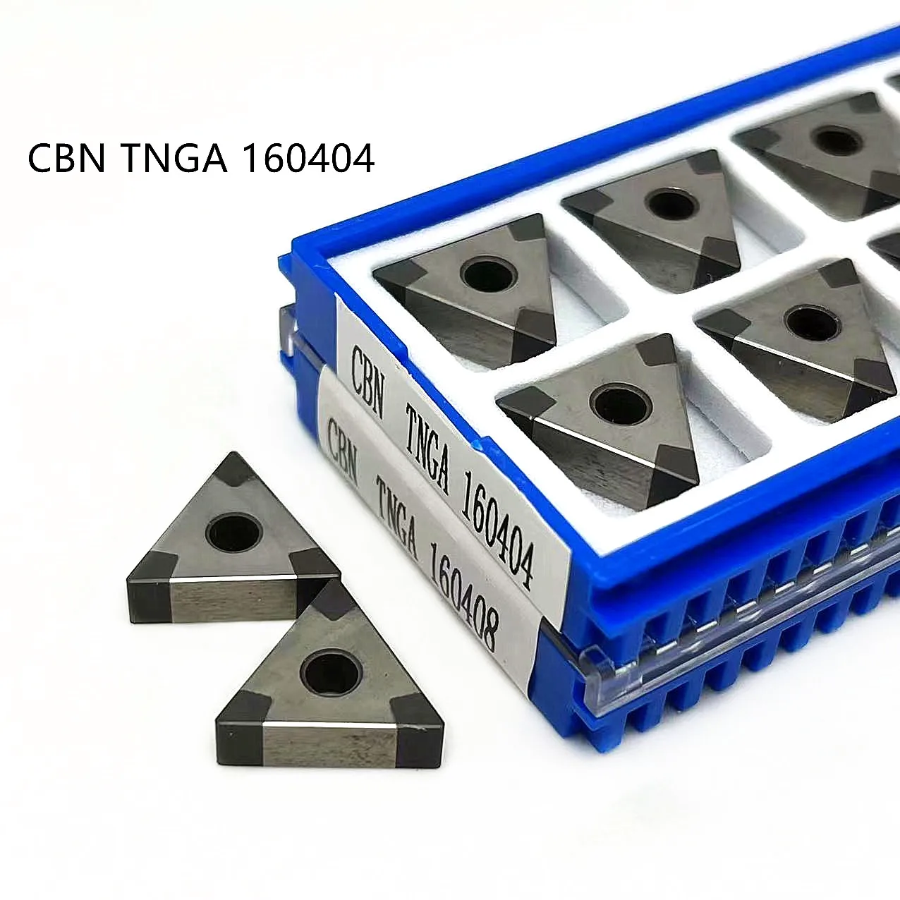 2 pezzi di alta qualità TNGA160404 inserto CBN inserti Pcbn brasati tornio utensile per tornitura taglierina TNGA 160408 utensile per tornitura di macchine utensili