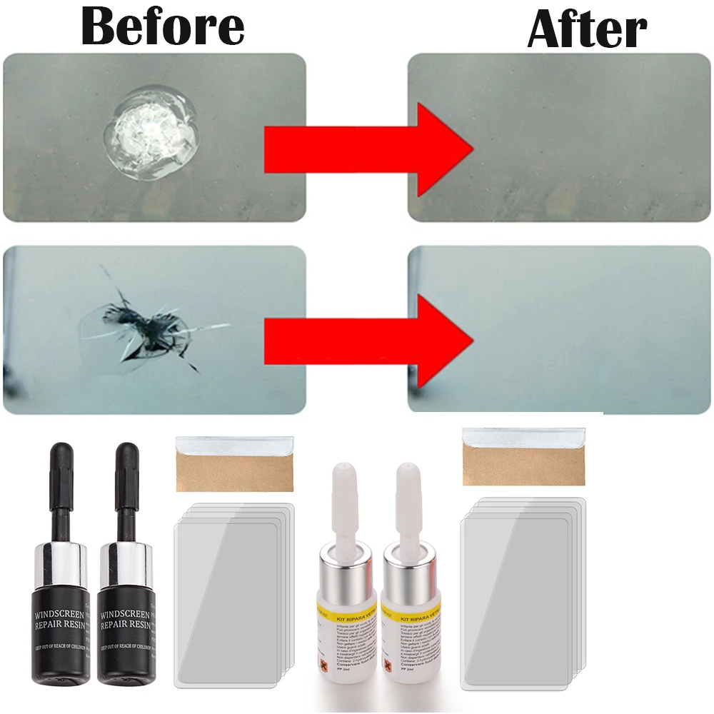 

DIY Car Windshield Cracked Repair Tool Kits Phone Screen Repair Kit Auto Windscreen Scratch Crack Restore Fluid Car Accessories