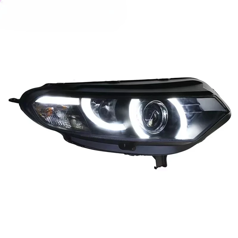 For ECOSPORT 2013 2014 2015 Car Lighting System Headlight Turn Signal Car Glow Diode Headlight Front Headlight with DRL