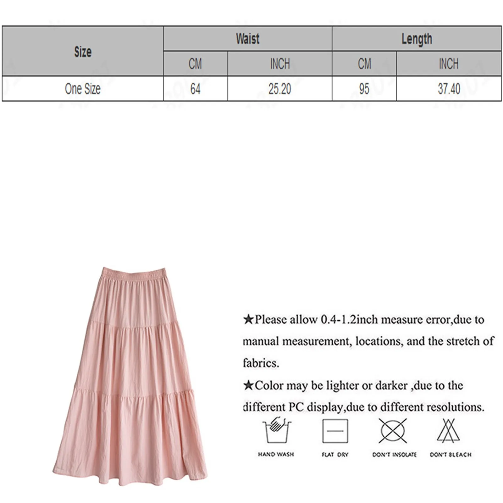 Jupe Midi en Mousseline de Soie pour Femme, Élégante, Vintage, à Volants, Grand, Décontractée, à la Mode, pour Soirée, Été, Automne