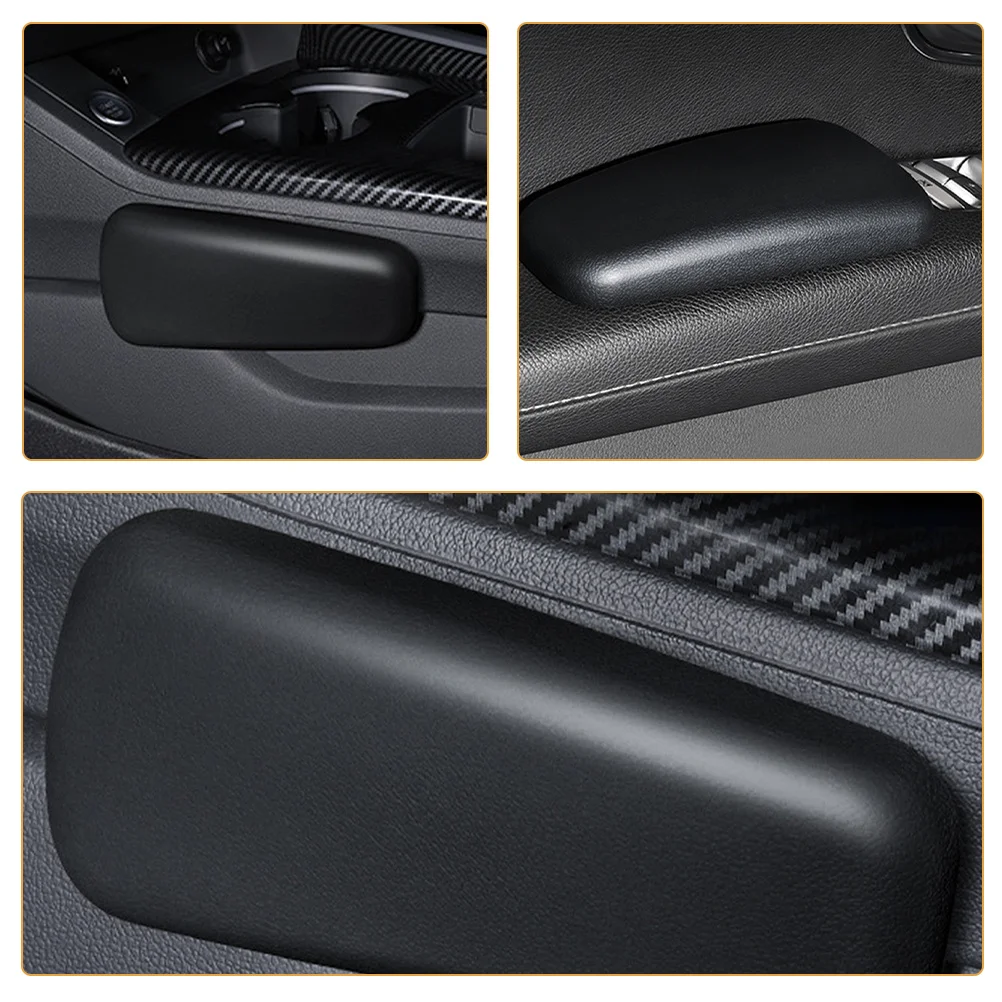 Almohadilla para reposabrazos de coche, ajuste Universal, impermeable, fácil de limpiar, superficie lisa, comodidad, soporte para codo y rodilla, almohadilla de extensión para reposabrazos