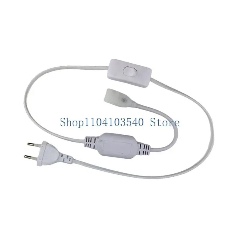 

Светодиодные ленты 02DC 220 В, вилка с переключателями, долговечный адаптер питания для пайки