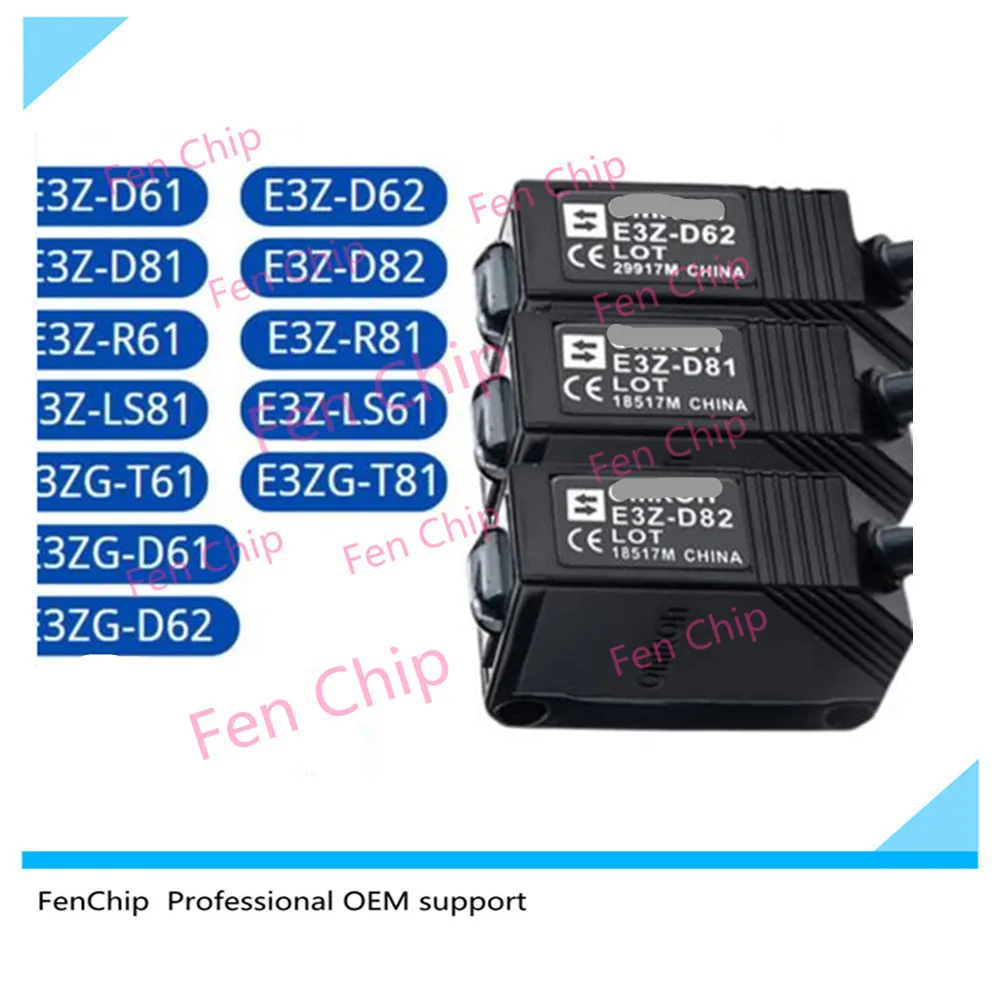 الأصلي E3Z-D61 E3Z-D62 E3Z-R61 E3Z-D81 E3Z-D82 E3Z-R81 E3Z انعكاس منتشر الكهروضوئي الاستشعار