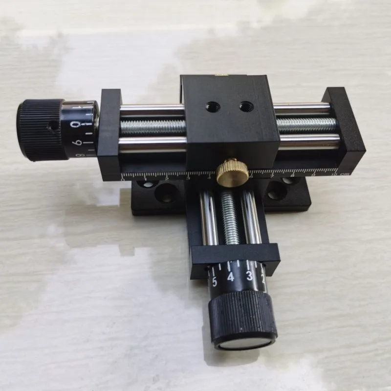

Industrial equipment inkjet printer special nozzle fine-tuning bracket linear cross slide xy axis