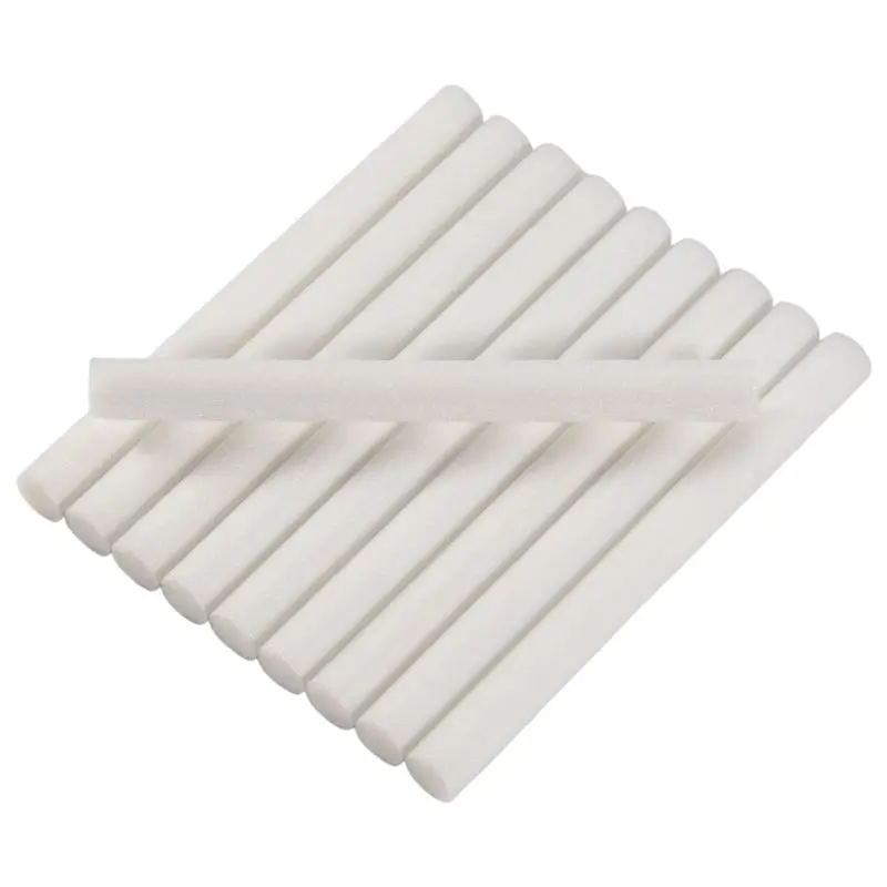 [NEW!A65Z】 10 Pieces Humidifiers Filters Cotton Swab For USB Air Ultrasonic Humidifier Aroma Diffuser Replace Parts Can Be Cut