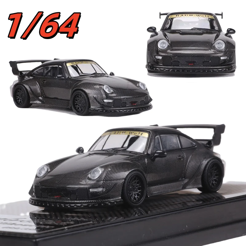 

RW Diecast 1/64 Scale Porsche Alloy Car Model Rauh Welt Porsche RWB 993 Play Vehicles Toys for Boys in Stock