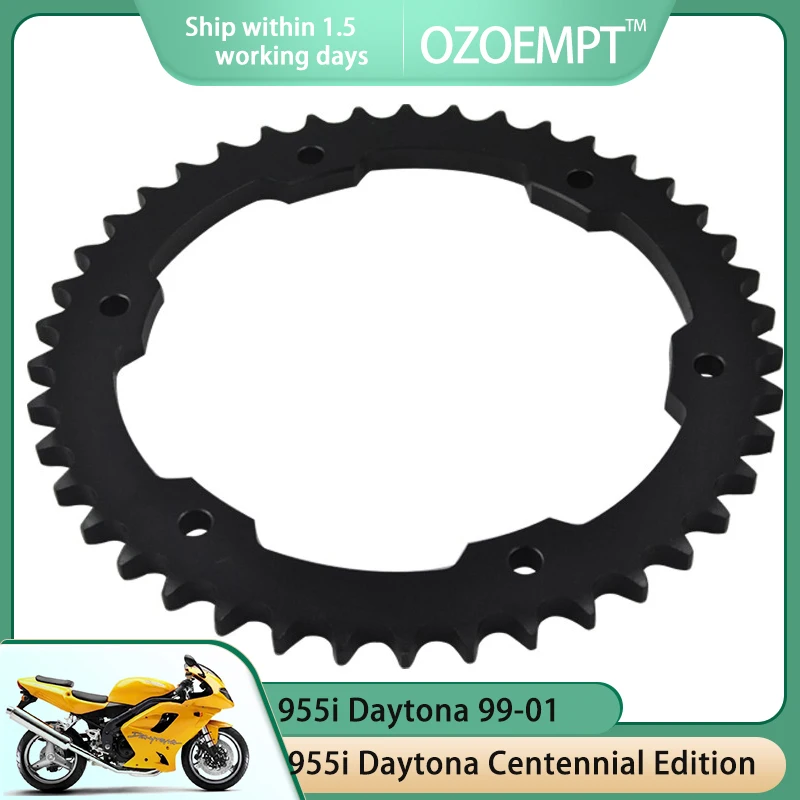 

OZOEMPT 530-42T Motorcycle Rear Sprocket Apply to 955i Daytona,Daytona Centennial Edition,Daytona (Special Edition)