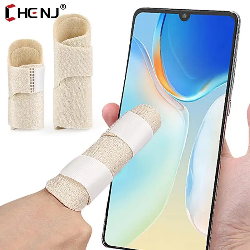 1Pc Finger Protector Fixation Belt Joint Dislocation Sprain Fingers Splint After Arthroplasty Hallux Toe Separator Sleeve