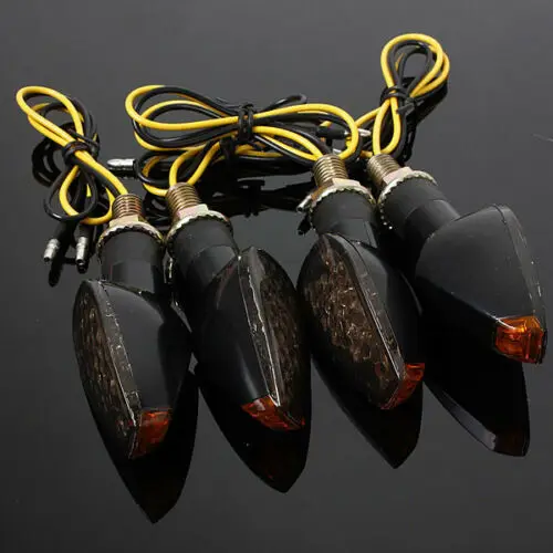 

Motorcycle LED Turn Signal Light 12V 1W Warning Signal Indicator Lamp Motorbike Light Accessories
