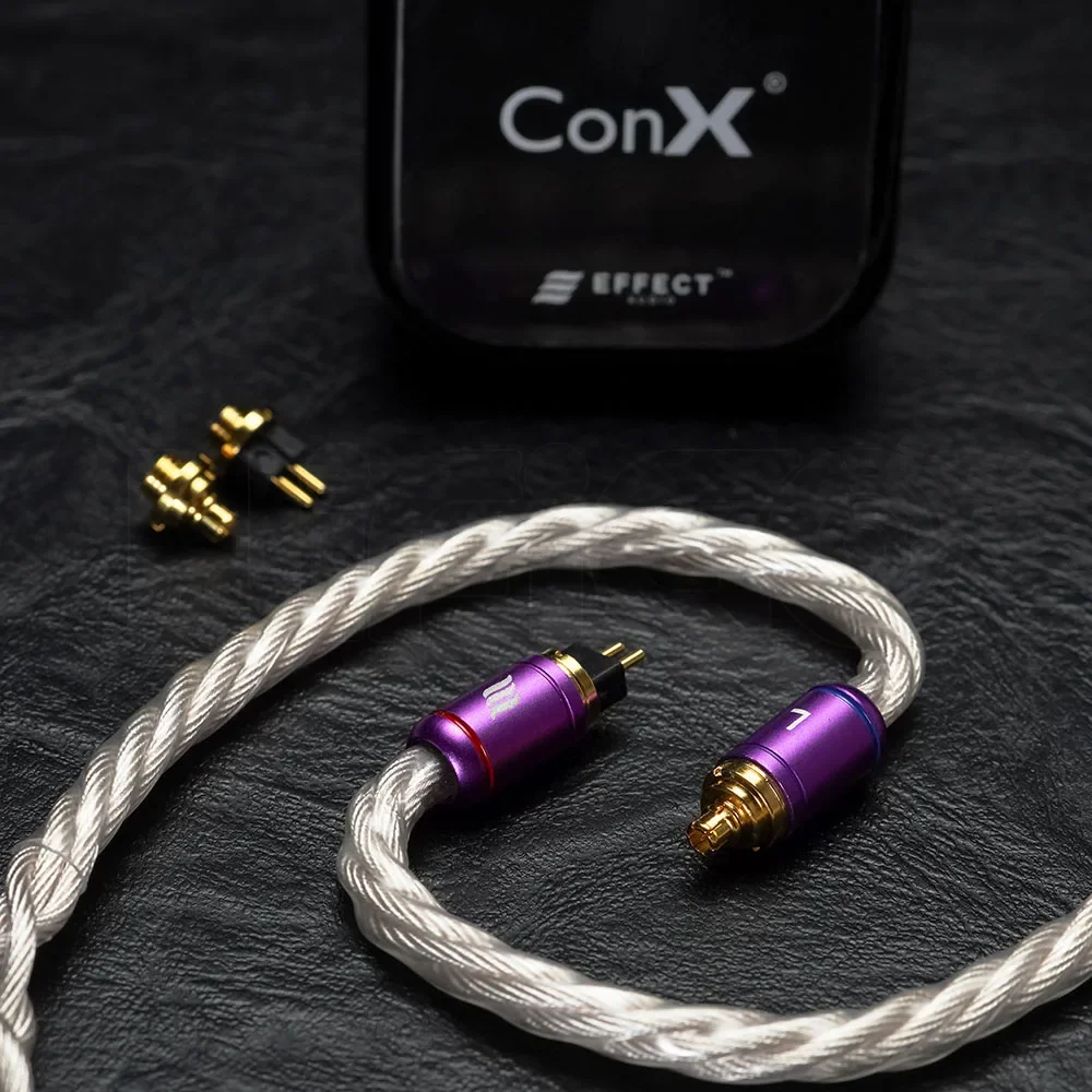 Efecto Audio × Z Revisión 10 Aniversario Cadmus 8W Edición Limitada Cable para Auriculares Estúdio Profesional Audiófilo Cable IEM