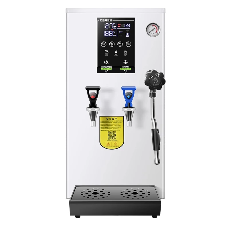 4700W Commercial Steam Milk Foam Machine Automatic Hot Water And Cold Water Machine Double Boiler Milk Foam Machine