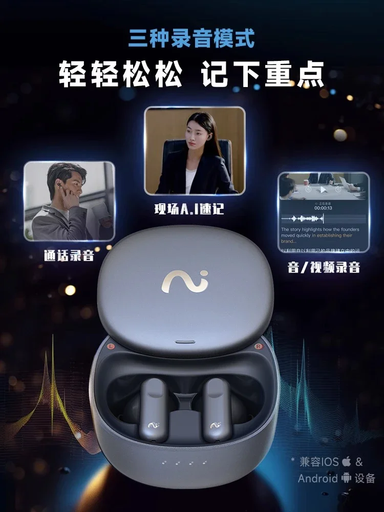 iFLYBUDS Pro Smart Recording Headset Wireless Bluetooth Earbuds