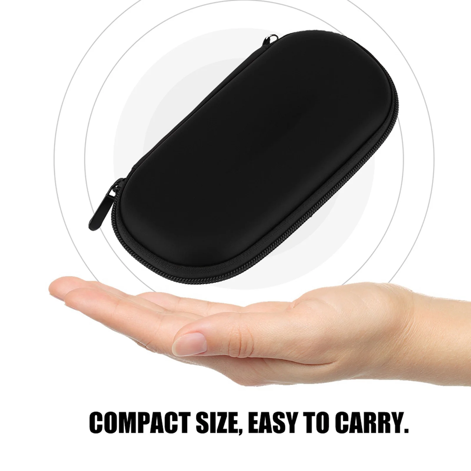 حافظة صلبة واقية سوداء لسوني PS Vita ، حقيبة حمل ، حقيبة سفر ، غطاء