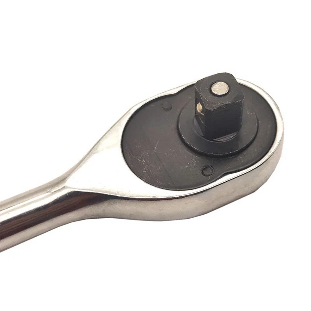 Imagem -06 - High Torque Ratchet Wrench Soquete Quick Release Chave de Cabeça Quadrada Drive Hand Tools 14 38 12 12