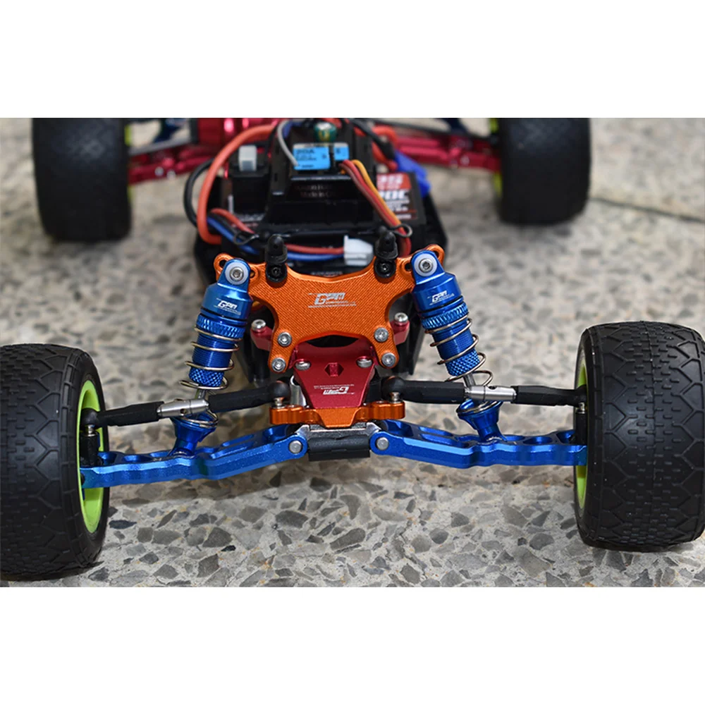 โลหะด้านหน้าสําหรับ LOSI 1/18 Mini-T 2.0 2WD สนามกีฬารถบรรทุก RC รถอะไหล่อัพเกรด,6