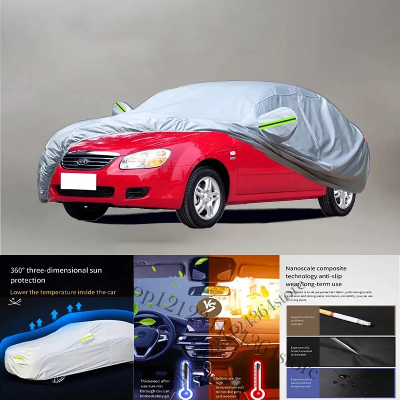 

For KIA Cerato Car cover Exterior Car Cover Outdoor Protection Full Car Covers Waterproof