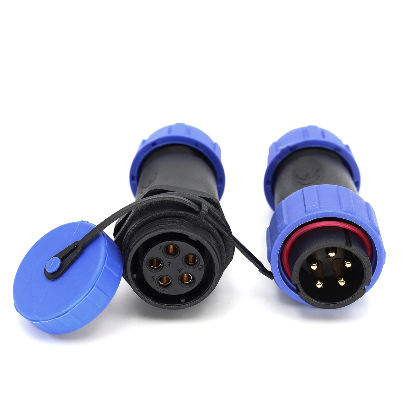 SP21 waterproof connector 2/3/4/5/6/7/8/9/10/12 pin  power cable docking connector male and female connectors  ,IP68