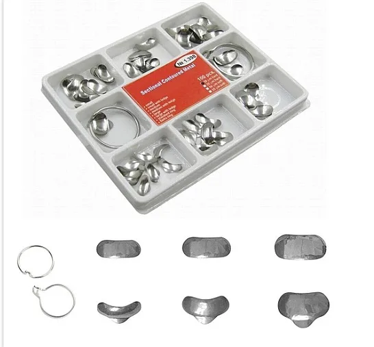 Factory Price Dentals Sectional Contour Matrix Band No.1.398 Disposable Matrix Bands
