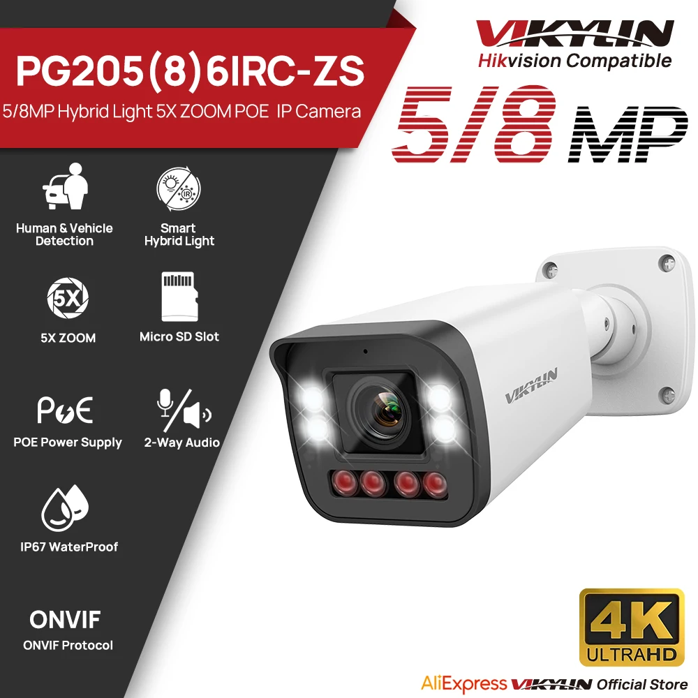 Vikylin 5MP 8MP 5X …