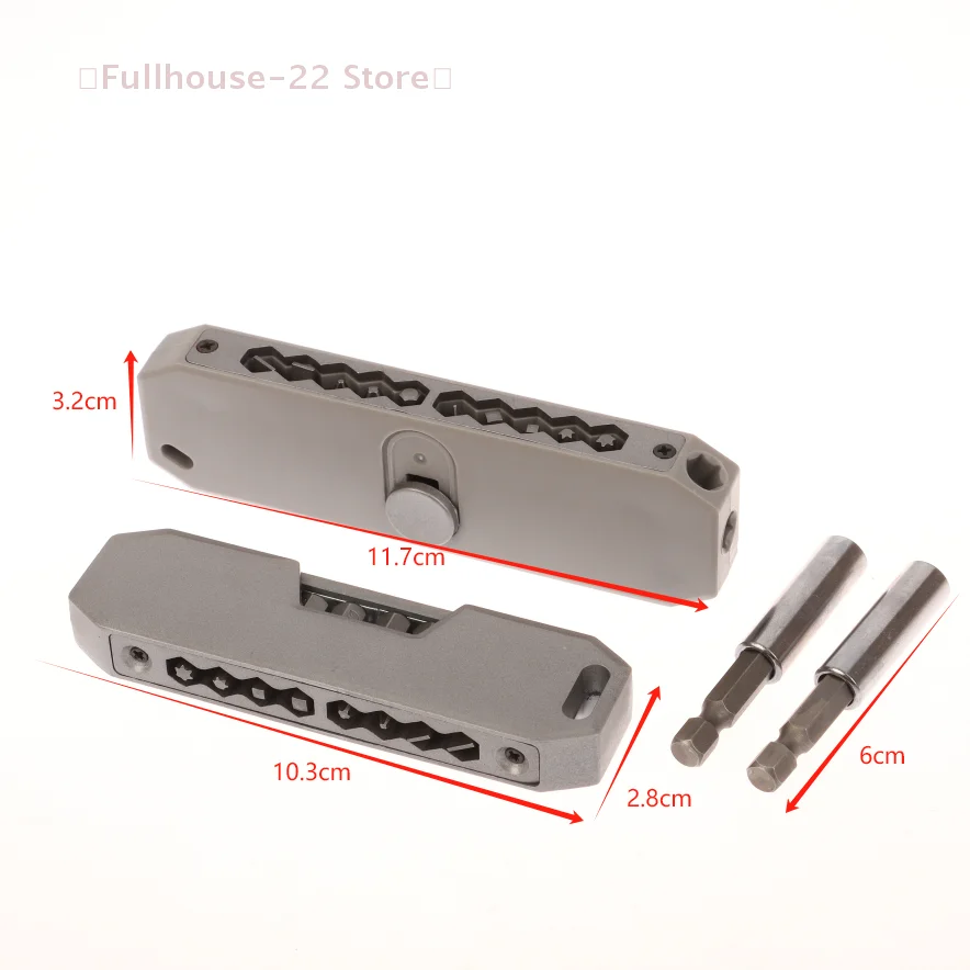 【MAX-22】Набор карманных инструментов EDC 10 в 1, мини-набор прецизионных отверток, многофункциональный инструмент для ремонта магнитов для домашнего улучшения