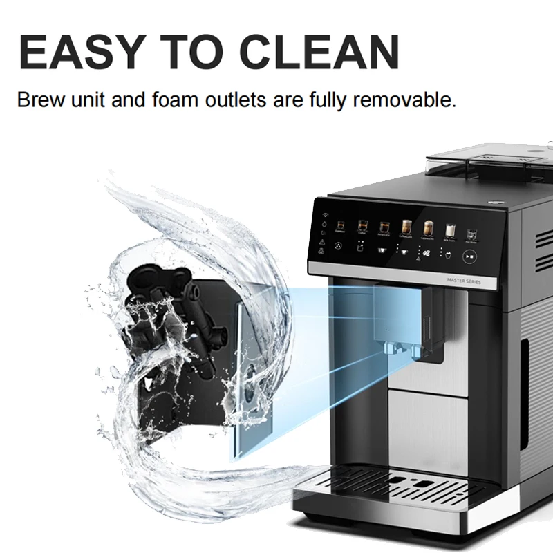 M3  Bean To Cup Milk Expresso Cappuccino Espresso Machine Coffee Maker Full Automatic Coffee Machine With Grinder