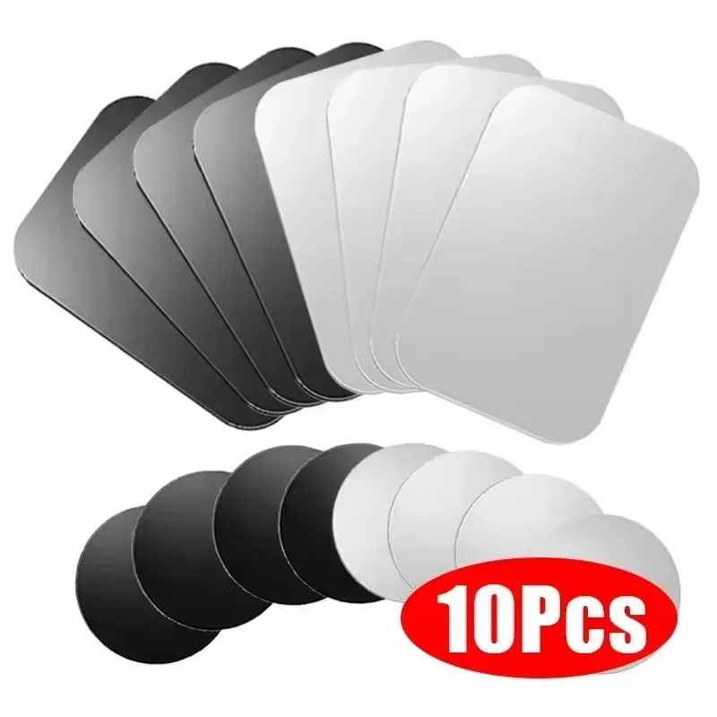 

5/10PCS Metal Plate Disk For Magnetic Car Phone Holder Thin Iron Sheet Sticker Disk For Magnet Tablet Desk Phone Car Stand Mount