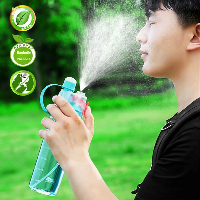 

Kettle Sports Spray Water Cup Multifunctional Spray Cup Student Children Military Training Anti-fall Water Bottle Food Grade