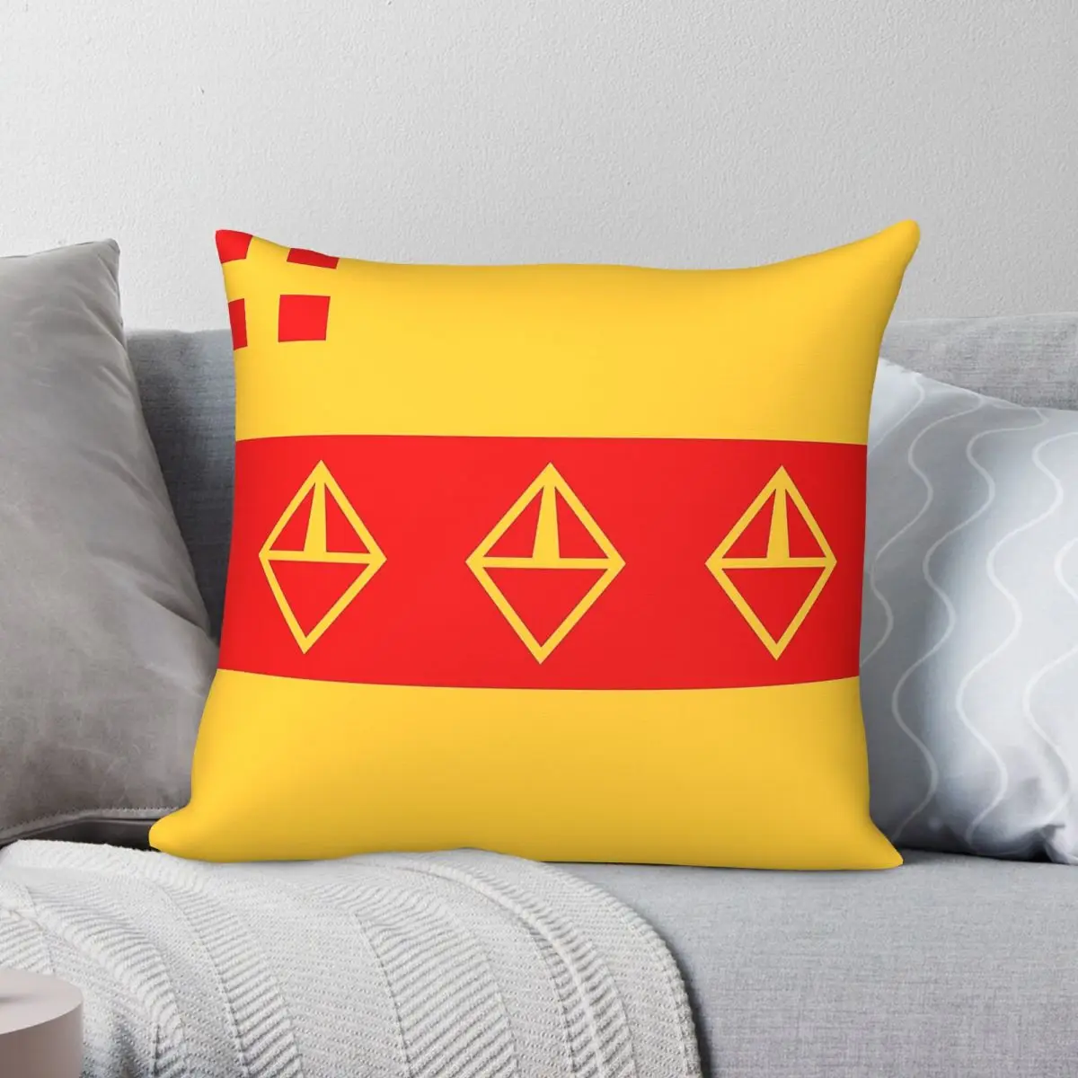Ernest Shackleton Explorer Polar Flag Square Pillowcase Polyester Linen Velvet Pattern Zip Decor Home Cushion Cover 18