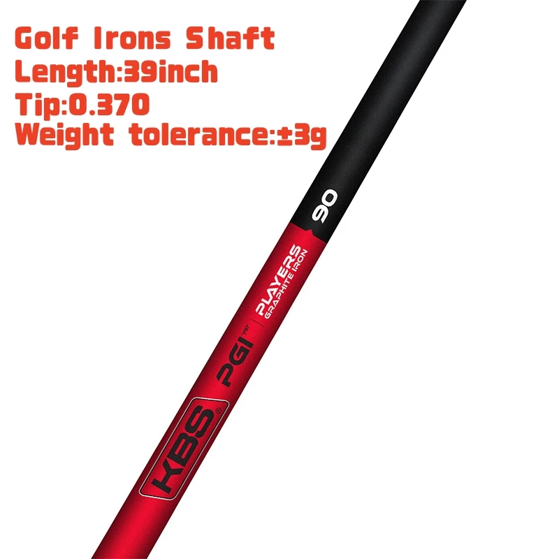 KBS PGI 60/70/80/90/100 Golf Iron Club Graphit Schaftlänge 39 Zoll Spitze 0,370