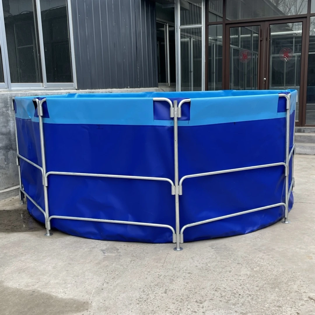 2025 고밀도 어류 및 새우 양식 탱크 수영장 기타 양식 장비 아연 도금 골판지 연못