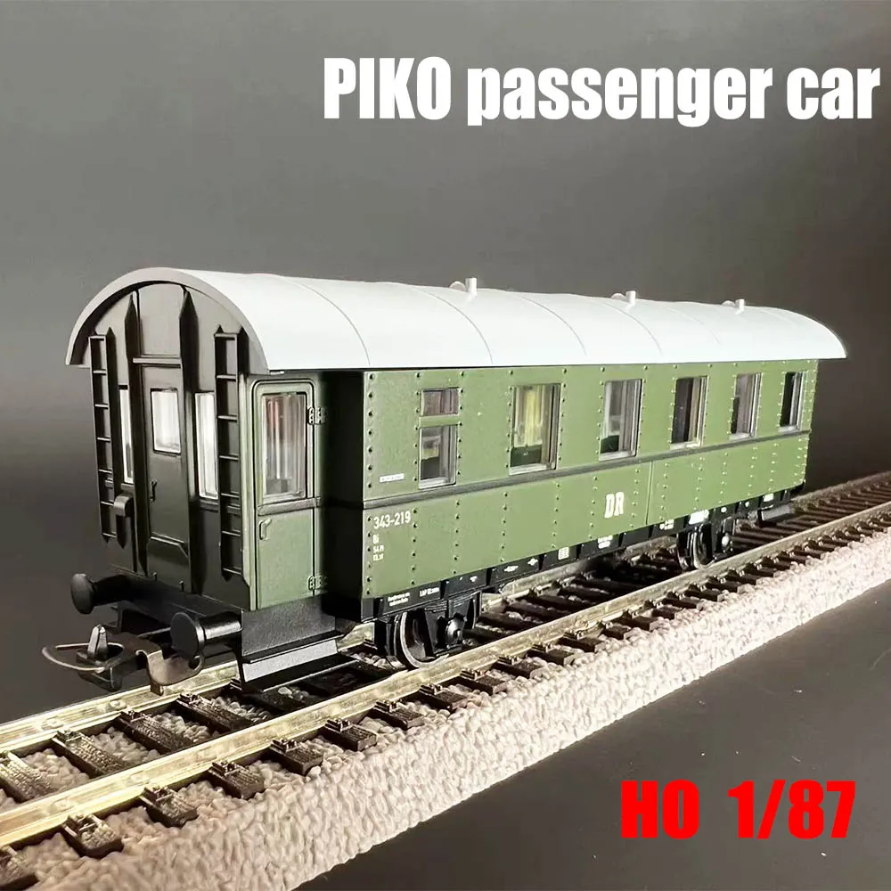 

PIKO Train Model Carriage 57631/57630 Second Class and Third Class Passenger Car HO 1:87 Train Toy Carriage Holiday Gift Giving