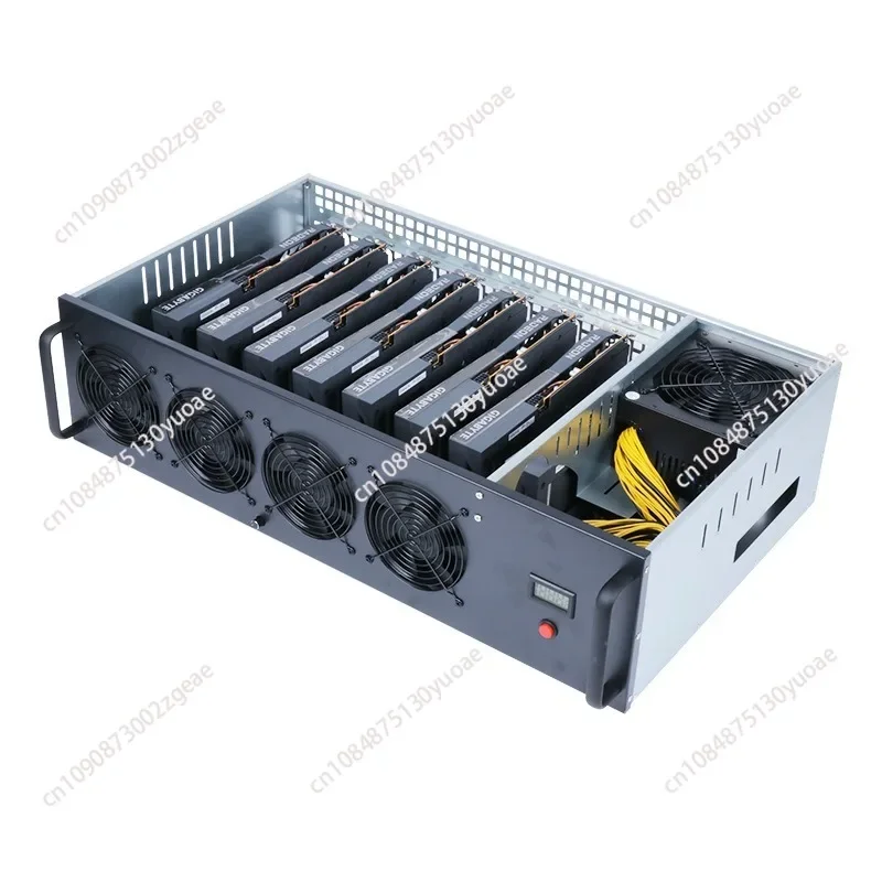 Silent Direct Insertion System Platform, 8 Graphics Card, B85/B75 Main Board, 588/2060S/3060/3070 Chassis