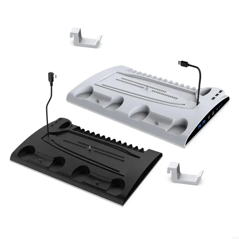 

Efficient Cooling Rack with Dynamic Color Gaming Accessories for P5 & P5