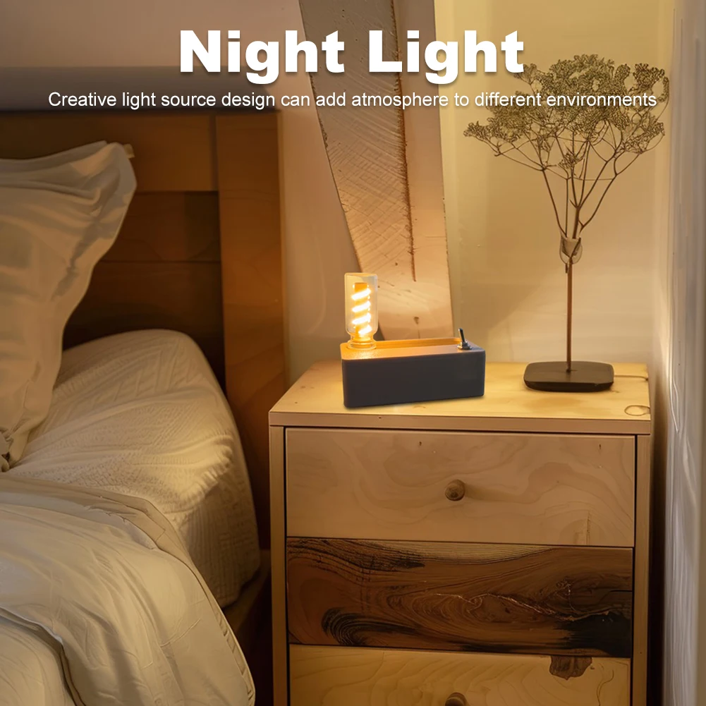 Press Lever Ejection Night Lamp Relieve Stress Manual Mechanical Flip Flexible Light Spotlight Night Light for Indoor Outdoor