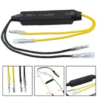 1 Pair of 27W 26 Ohm LED Light Load Resistor Flasher Adapter Cement Resistor Motorcycle Turn Signal Light Resistor Decoder 2025