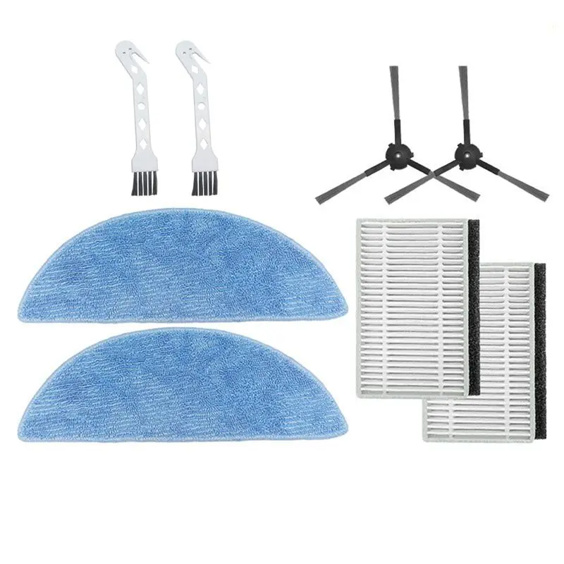 A40Z-For Ecovacs Yeedi Robot Vacuum Cleaner Y1 Plus Accessories Side Brush Filter HEPA Filter Cloth Replacement Parts Brush