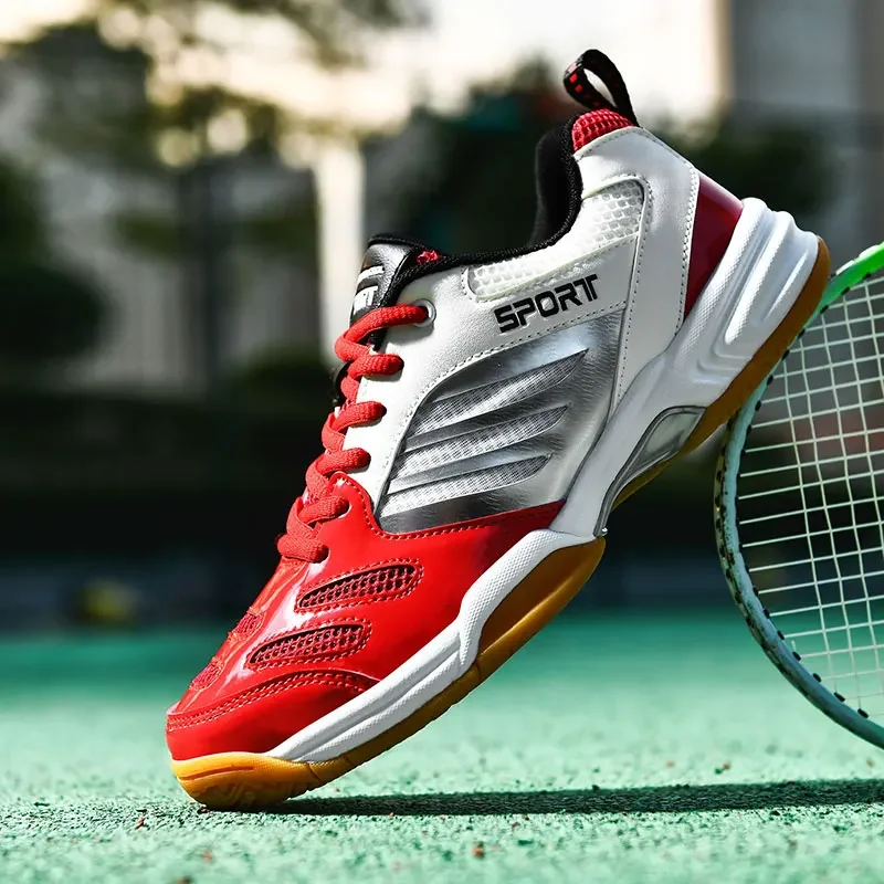 Outdoor Men Tennis Shoes Court Badminton Sneakers for Training Volleyball Indoor Professional Men Women Breathable Sport Shoes