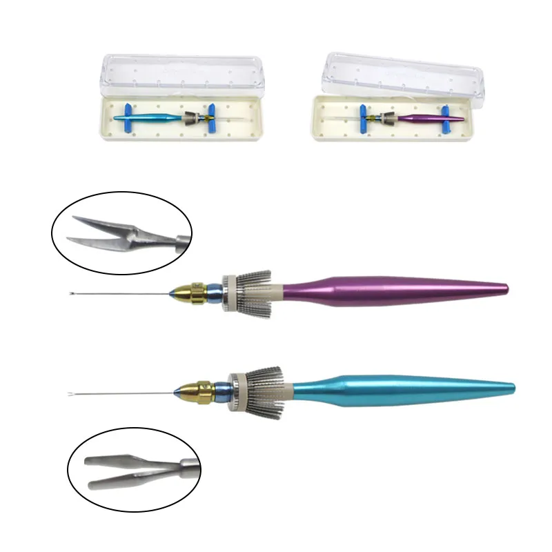 

GREATLH Ophthalmic Surgery Instrument Rear Connector Intraocular Retinal Scissors Eyelid Surgery Tools 20G/23G/25G