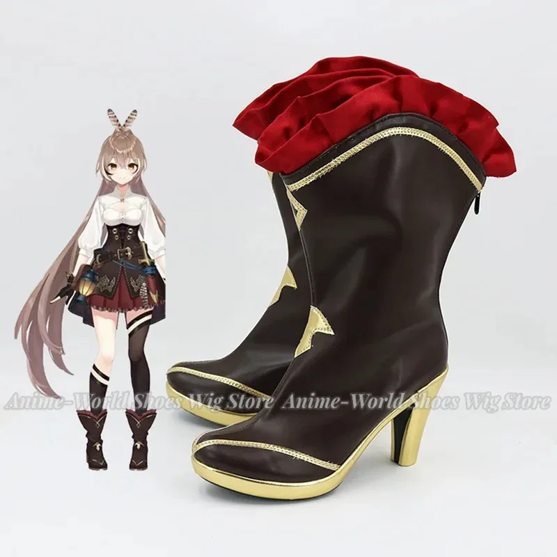 왕을 위한 소용돌이 코스프레 부츠 신발