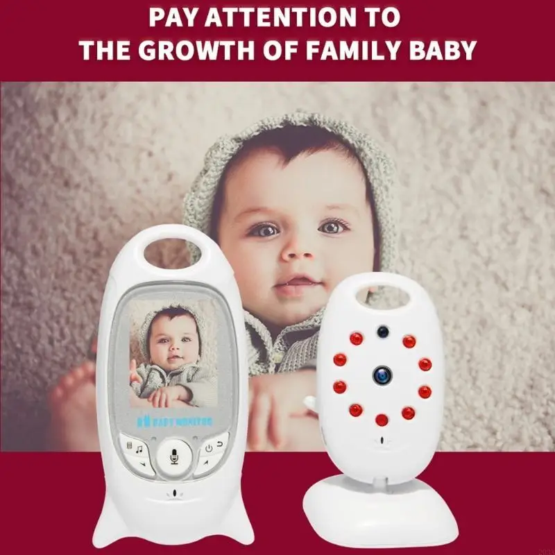 VB601 Wireless Digital Baby Monitor for Bebe Caregiver Night for Vision Camera 5inch LCD Color Screen Device 203a