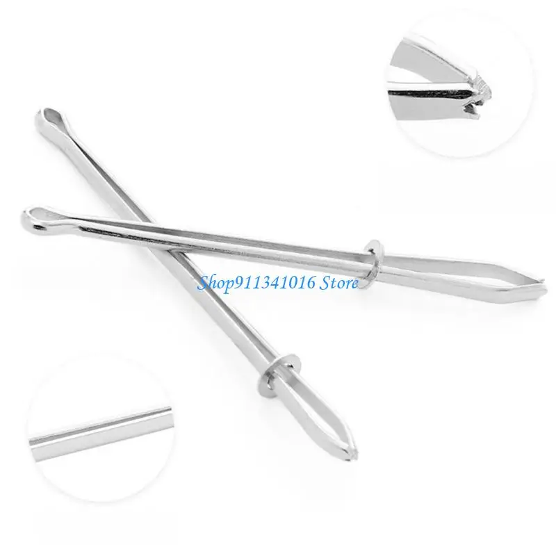 Pinzette per infilare il cordoncino Clip per infilare corda a inserimento rapido e semplice per felpe con cappuccio