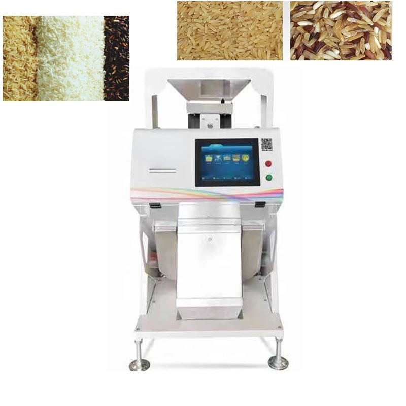 High Output Grain Coffee Bean Rice Color Sorting Machine Grain Grading Machine CCD Color Sorter