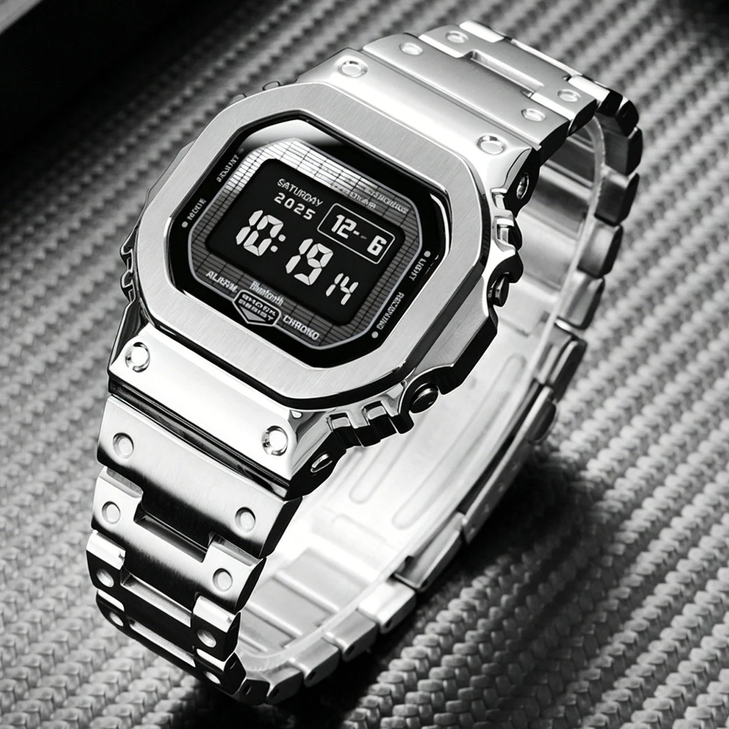 Zestaw do modyfikacji GW-BX5600, obudowa ze stali nierdzewnej, zmodyfikowana metalowa obudowa, stalowa bransoleta do zegarka Casio G-SHOCK 3578 GW-BX5600