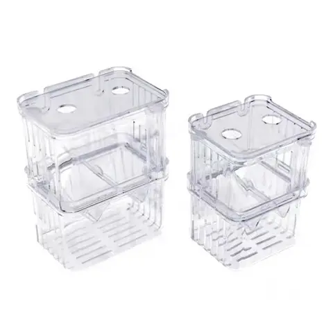1PC Aquarium Fish Breeder Box Durable Betta Fish Tank Fish Breeding Isolation Box Hatching Incubator Box For Baby Fish Shrimp
