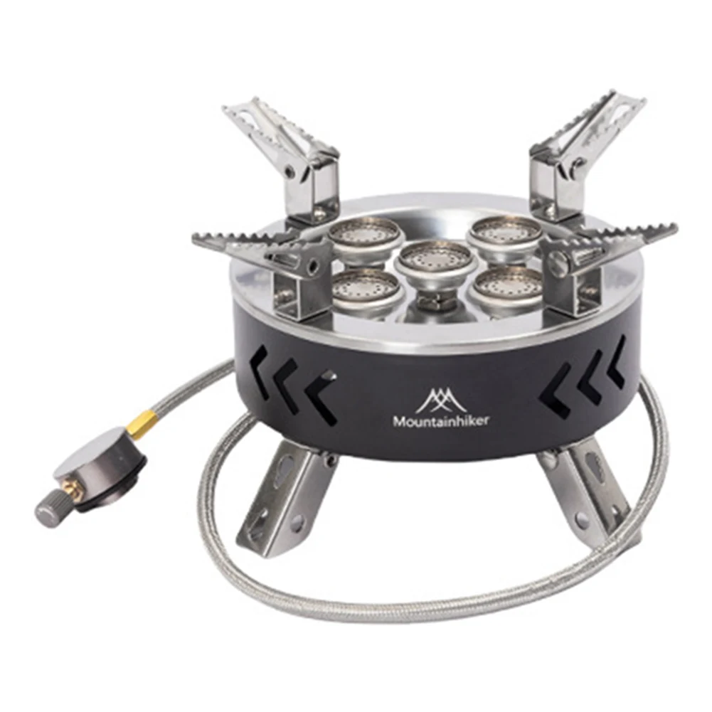 

Camping Tourist Burner 6800W/11800W Gas Stove Cookware Portable Furnace Picnic Barbecue Tourism Supplies Outdoor Recreation