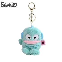 Cartoon Sanrio Plush Toys Keychian Cute Hangyodon Plushie Doll Keyring Children Kawaii Women Bags Keychians Girls Birtnday Gifts