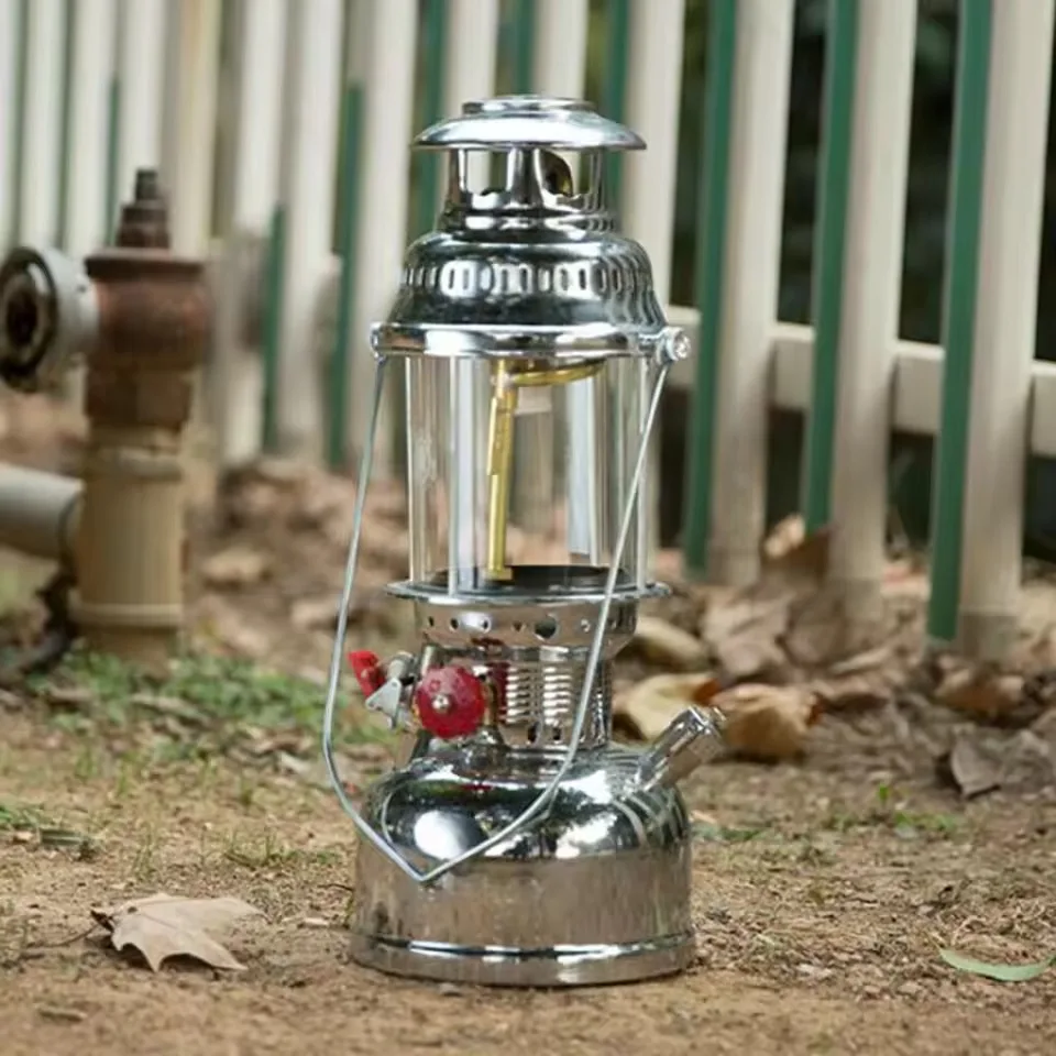 Portable Outdoor Gas Lantern for Camping Hiking Safety Light